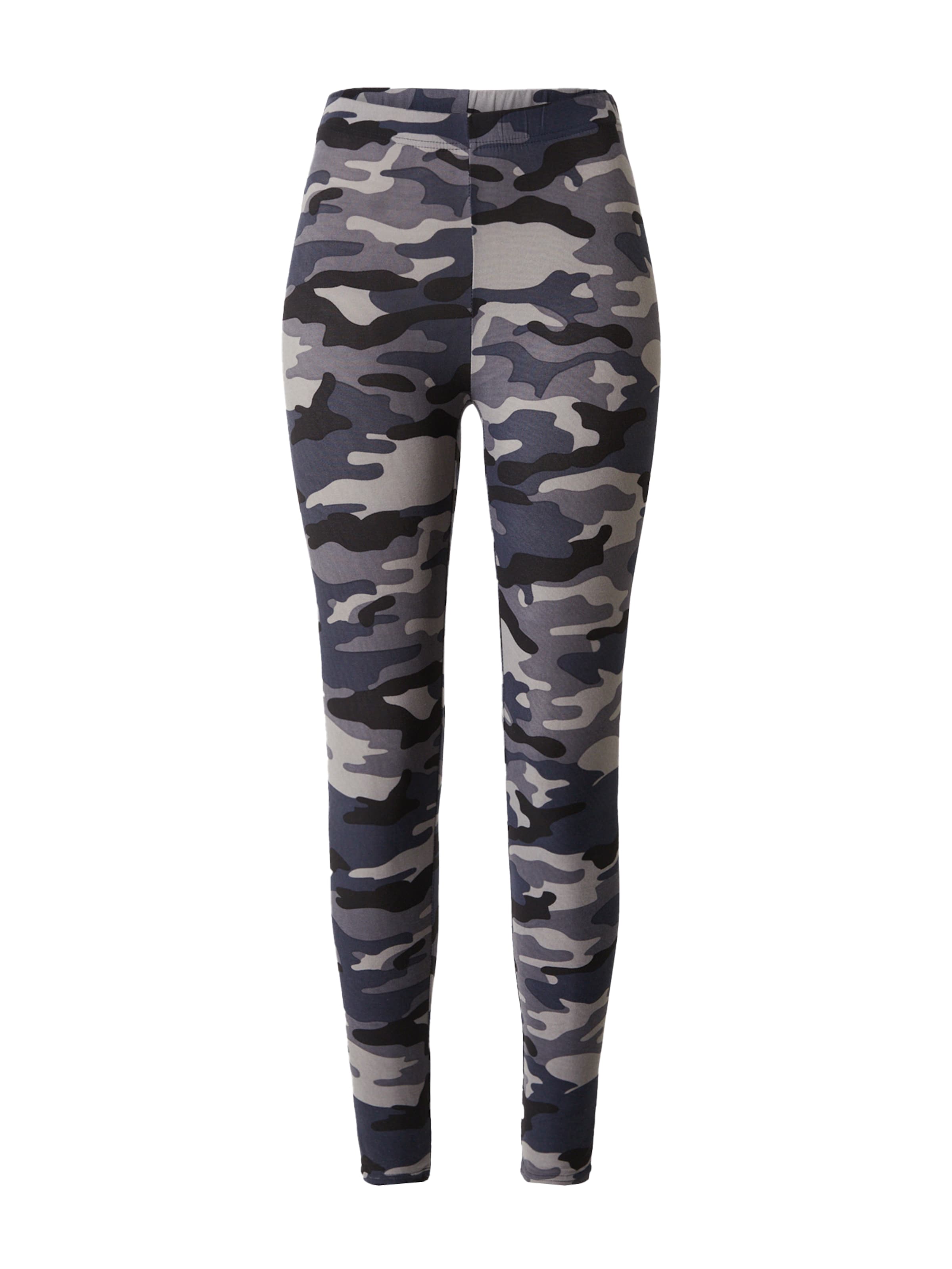 Urban Classics Leggings in grau / dunkelgrau / schwarz, Produktansicht