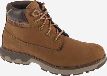 CATERPILLAR Veterboots 'Pursue' in Bruin: voorkant