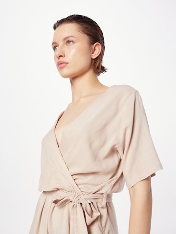 SISTERS POINT Jumpsuit 'GASY' in Beige