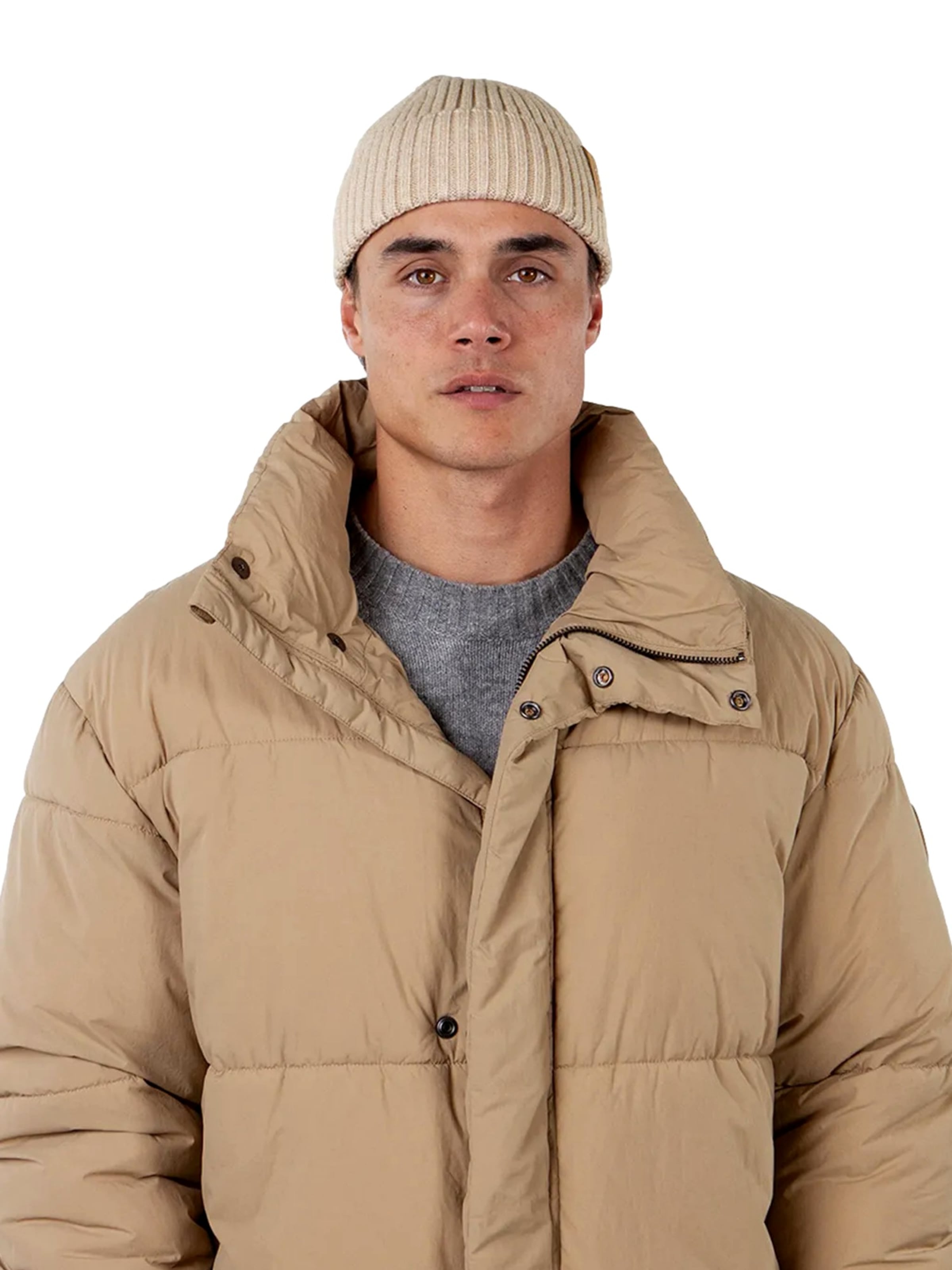 Barts Beanie 'Sumter' in Beige: front