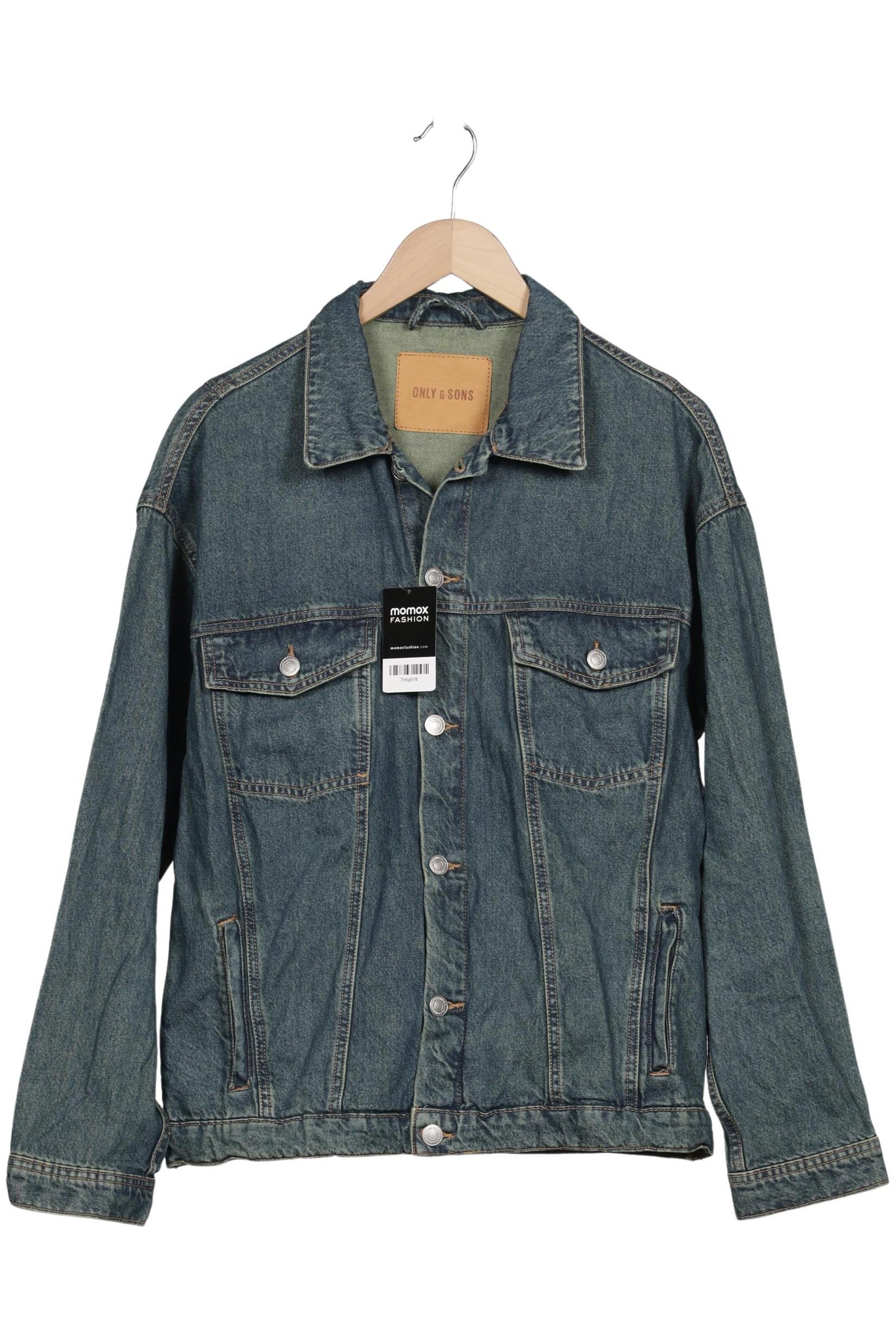 Only & Sons Jacke M in Blau: Vorderseite