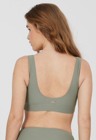 Athlecia Bandeau Athletic Bikini Top 'Aqumiee' in Green