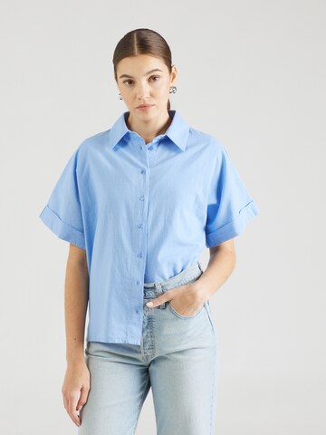 mbym Blouse 'Katin-M' in Blauw: voorkant