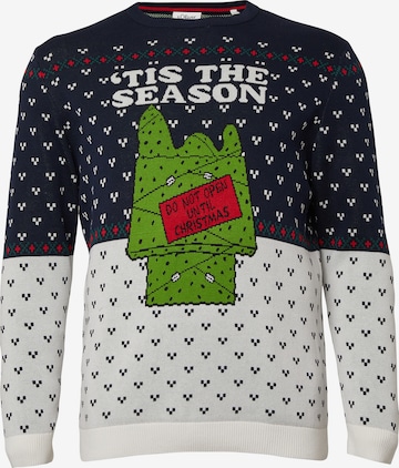 Pull-over s.Oliver en bleu : devant