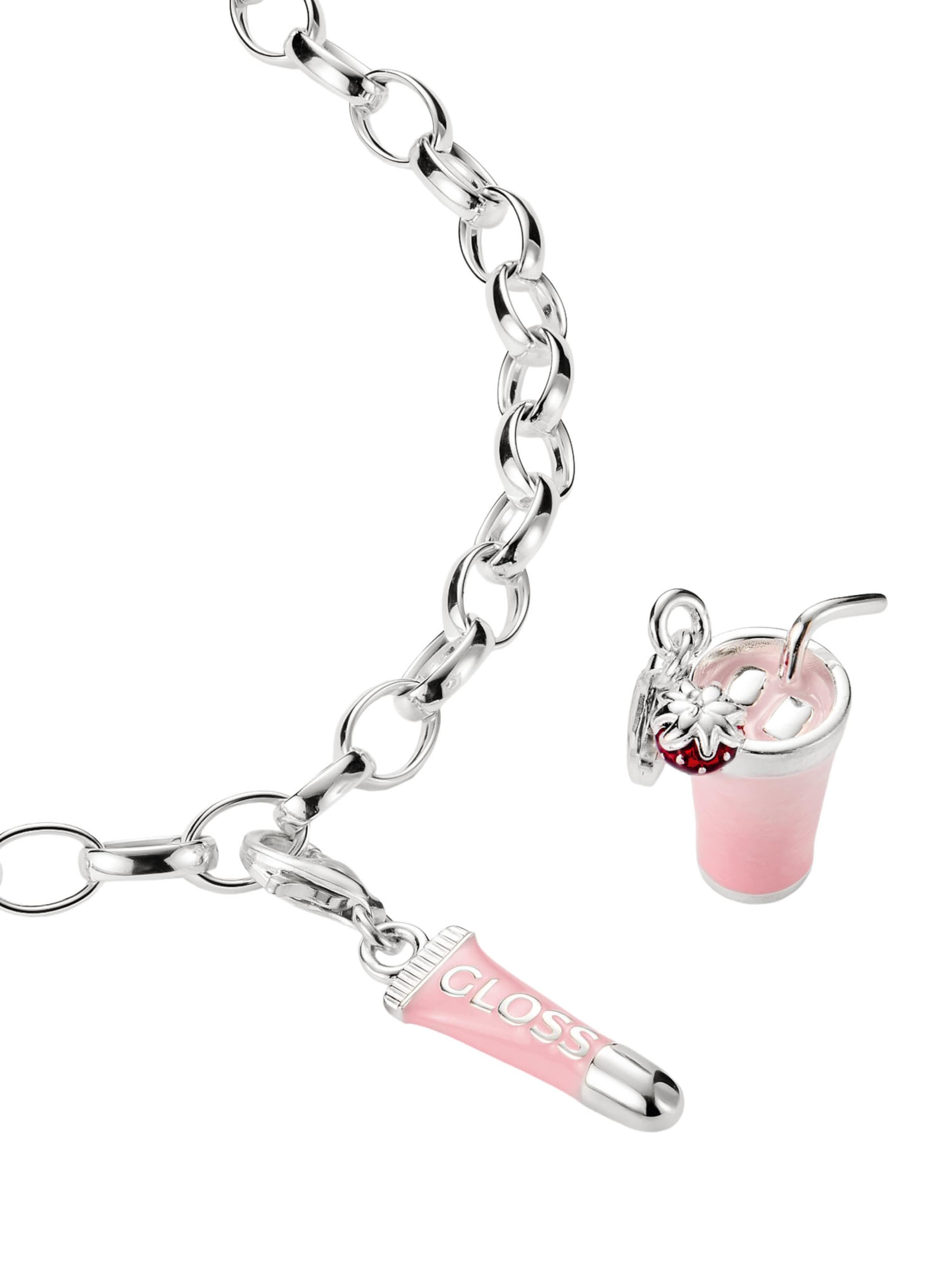 Thomas Sabo Anhänger 'Pink Matcha' in Silber