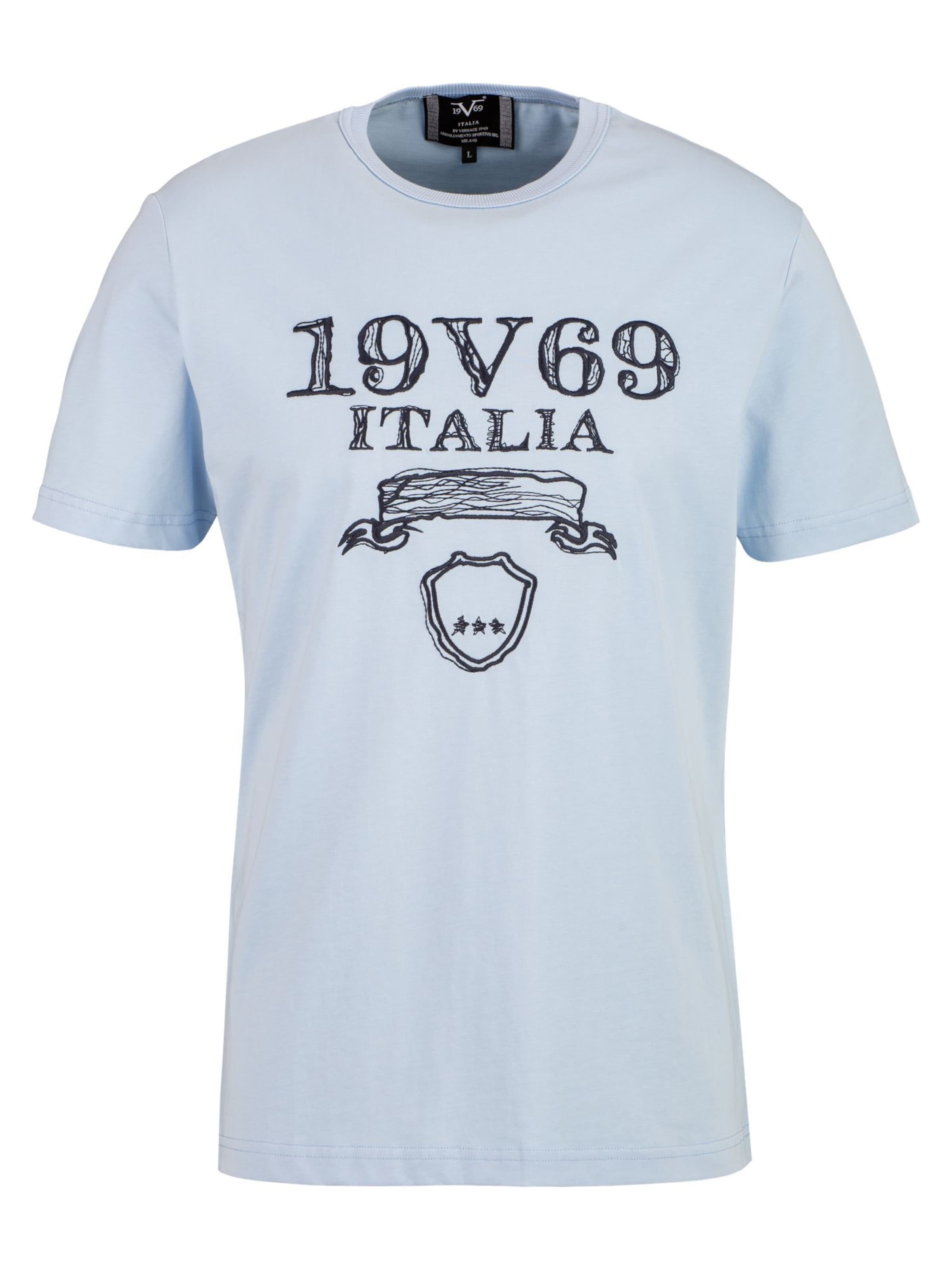 19V69 ITALIA Shirt 'Mauro' in Blue: front