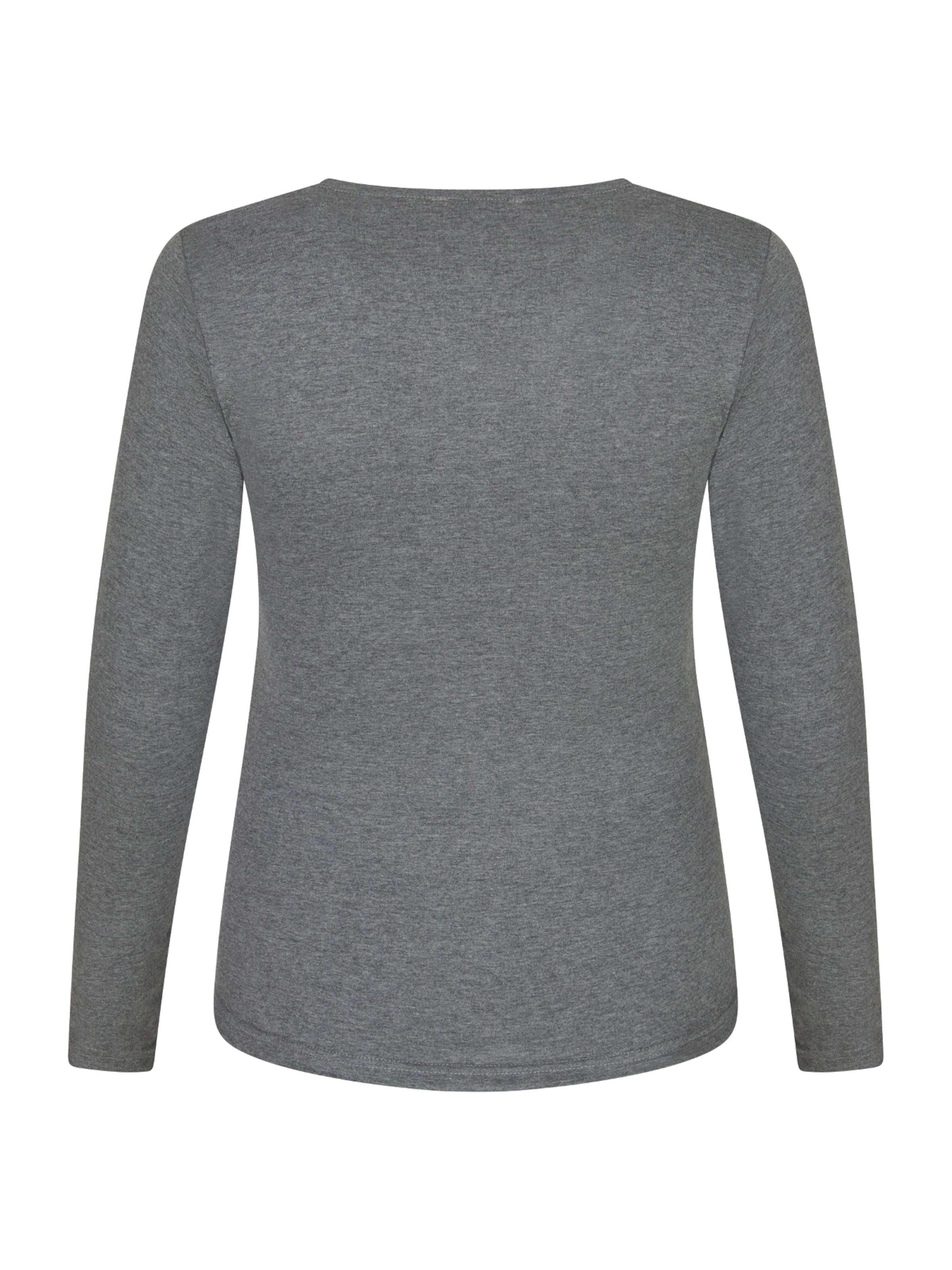 M.M.C. Shirt 'Langarm Basic Umstandsmode'‌‌‌‌‌‌ in Grau