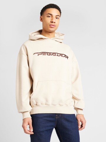 Pegador Sweatshirt 'MANOR' i beige: forside