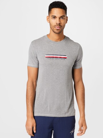 T-Shirt Tommy Hilfiger Underwear en gris : devant