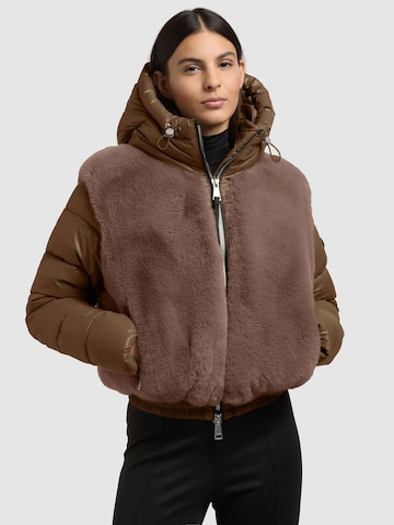 khujo Jacke 'Onika' in Bronze