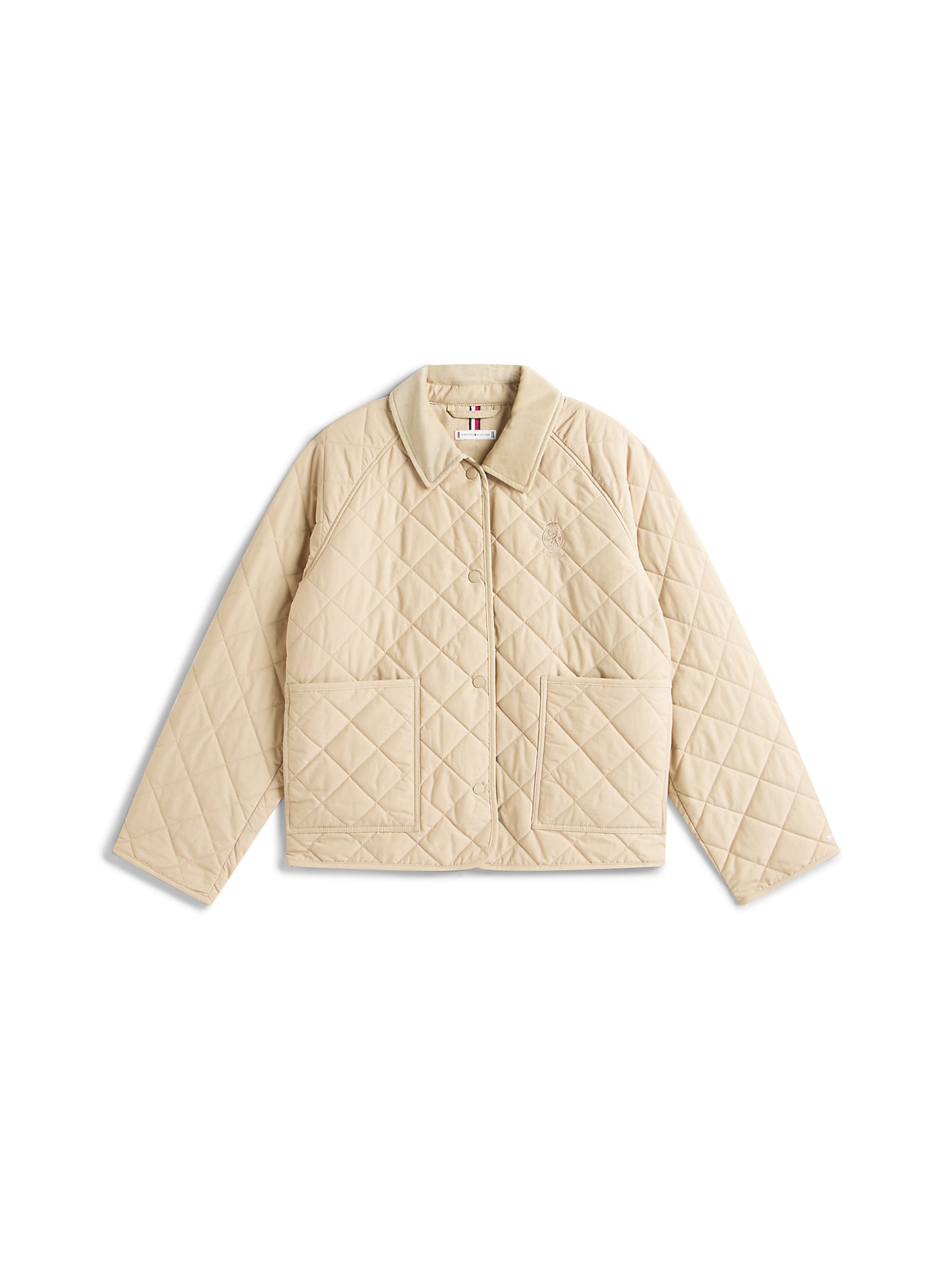 TOMMY HILFIGER Veste mi-saison en noisette, Vue avec produit