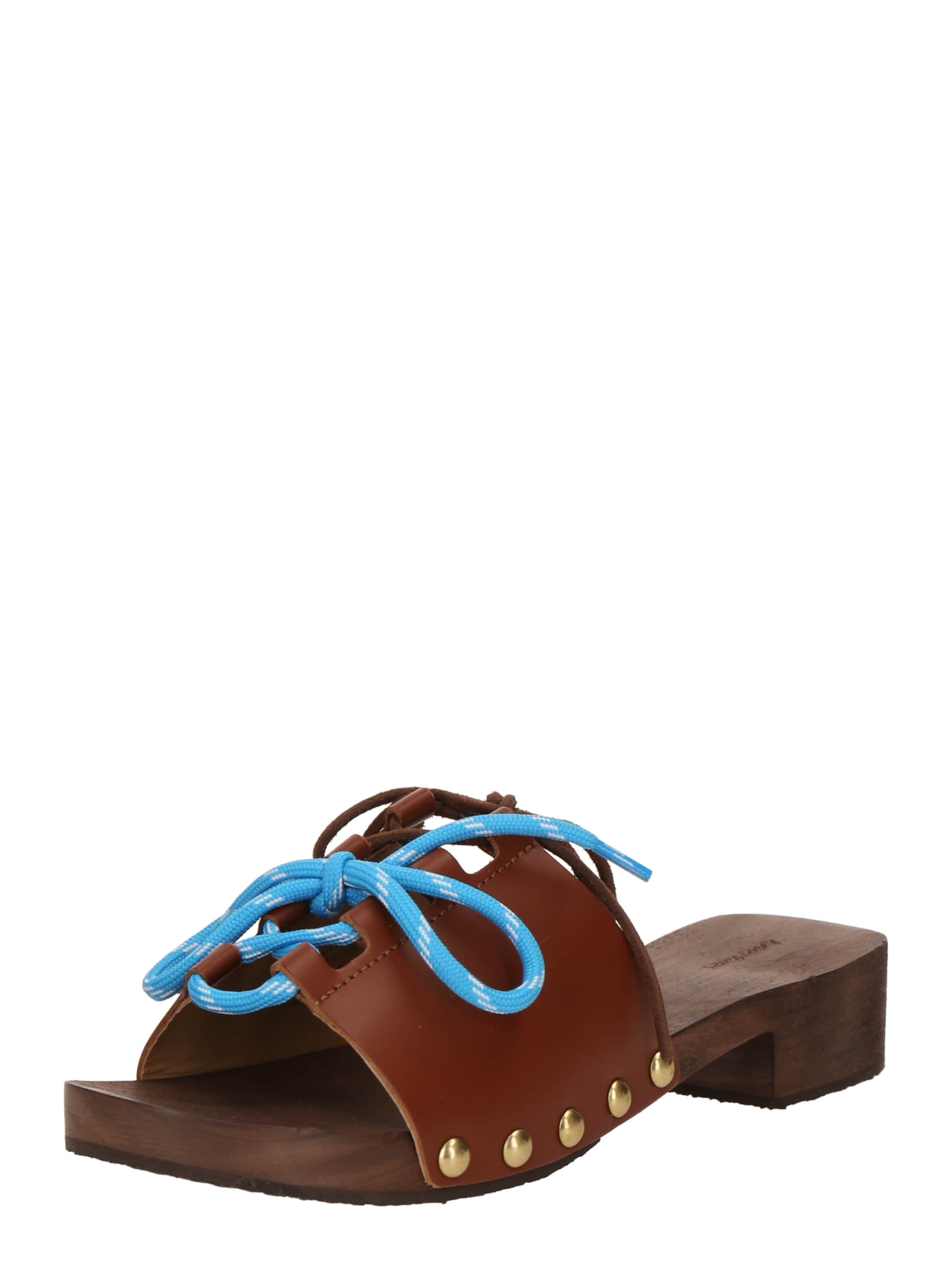 brūns & Other Stories Ādas čības: no priekšpuses