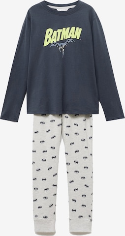 MANGO KIDS Yöpuku 'BATMAN' värissä harmaa: etupuoli