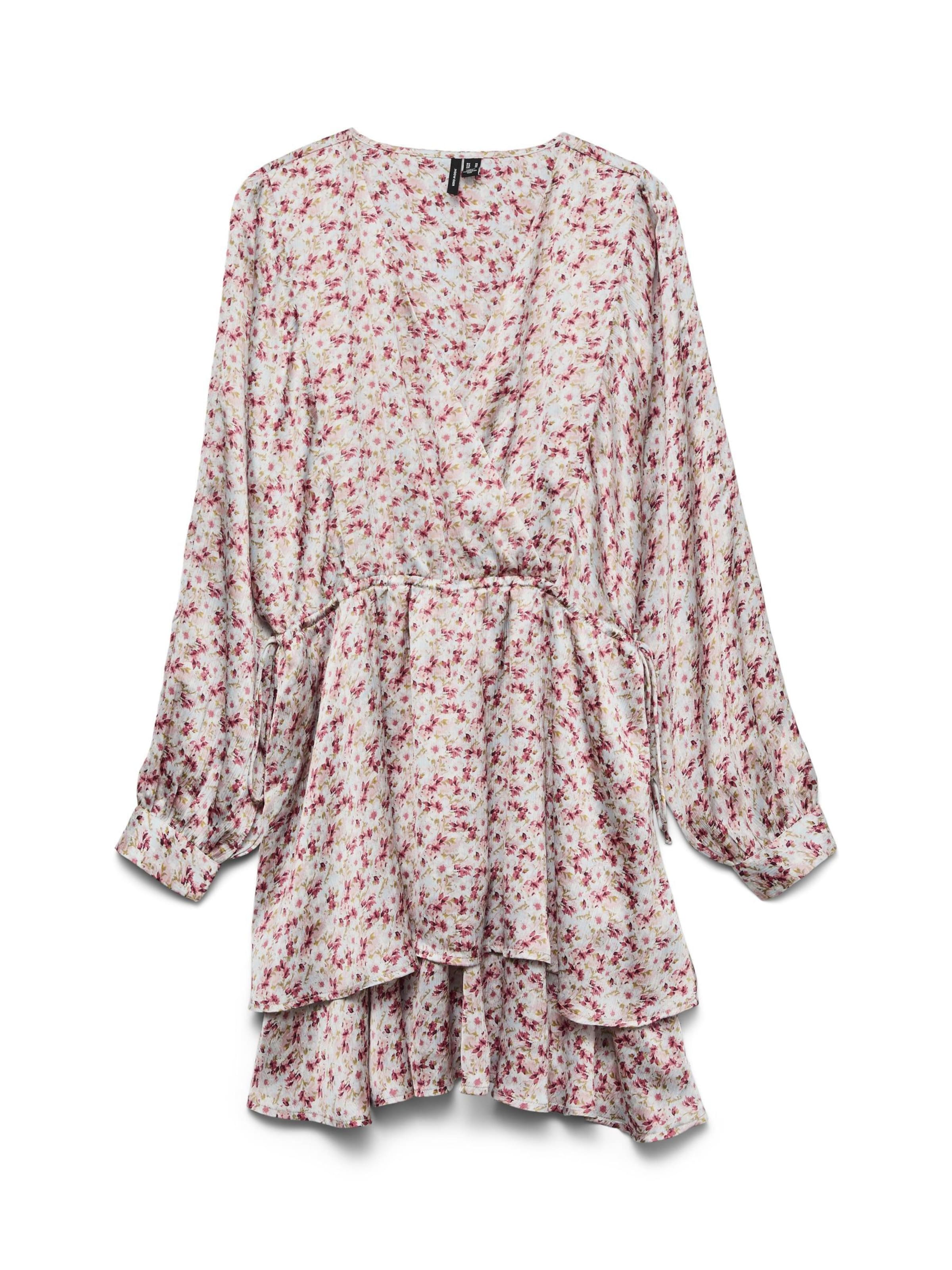 VERO MODA Kjole 'VMFreja' i hvid: forside