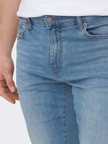 Only & Sons Baggy Jeans 'Loom' in Blauw