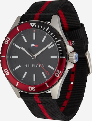 TOMMY HILFIGER Analog Watch in Black: front