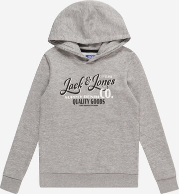 Jack & Jones Junior Sweatshirt 'Andy' in Grau: predná strana