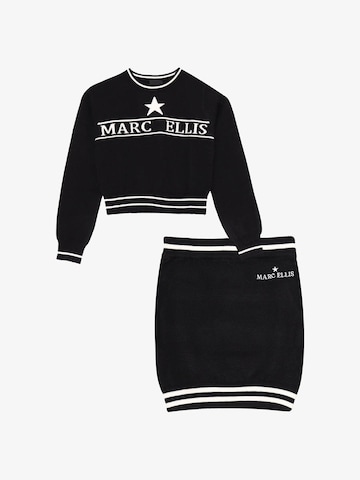 Marc Ellis Set 'Storm' in Black: front