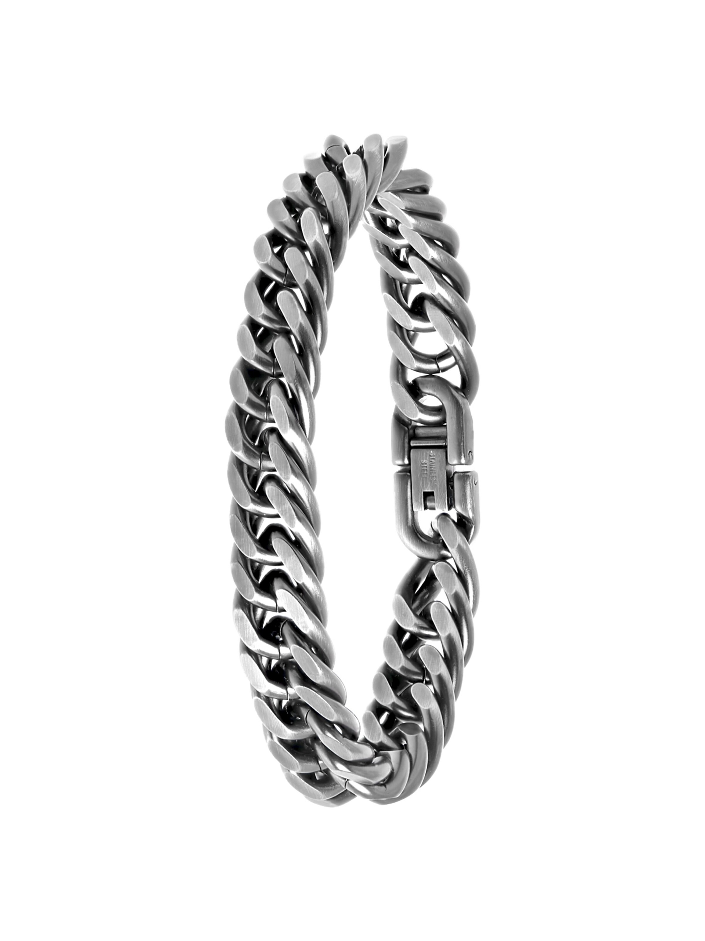 Lucardi Bracelet in Silver: front