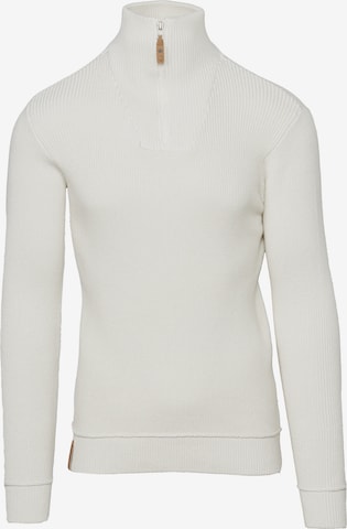 KOROSHI Sweter w kolorze biały: przód