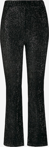 Studio Untold Flared Pants in Black: front