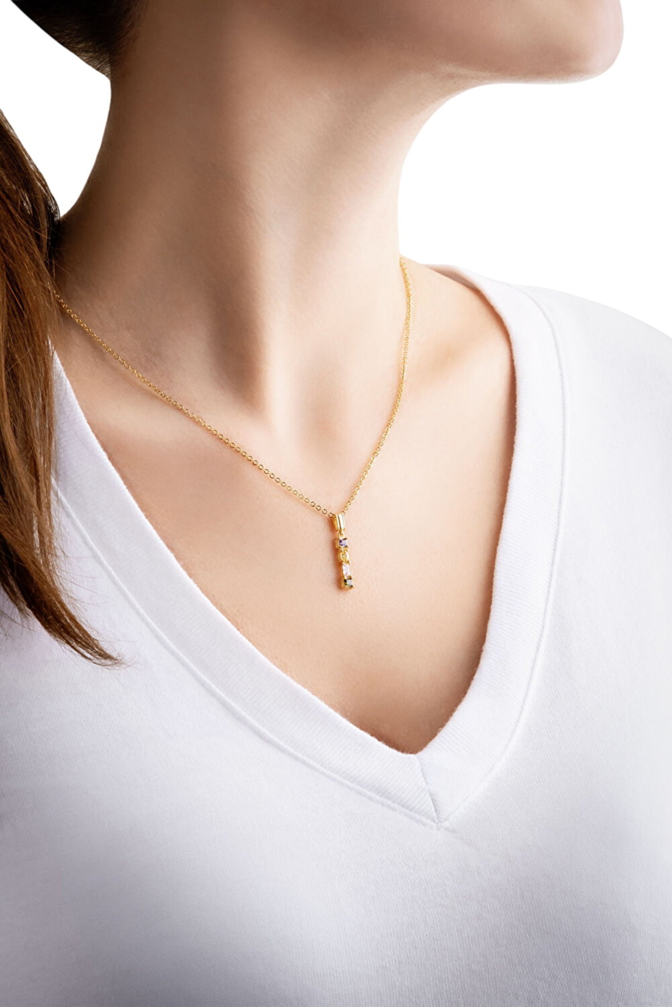 So Chic Necklace in Gold: front