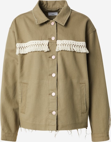 Kamila Šikl Välikausitakki värissä vihreä: etupuoli