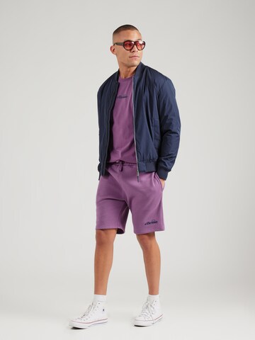 ELLESSE T-Shirt 'Ollio' in Lila