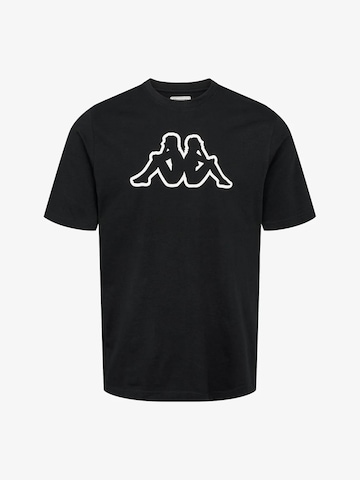 KAPPA Shirt 'KM303HZ70 005' in Black: front
