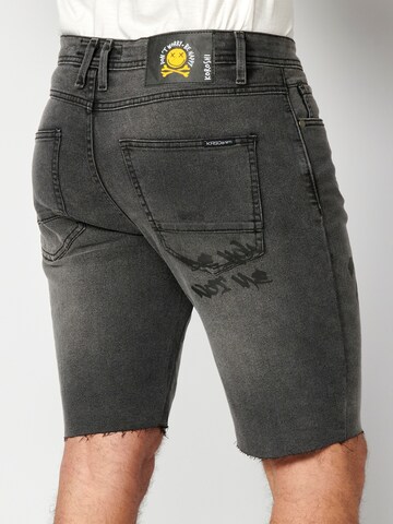 KOROSHI Regular Shorts in Schwarz