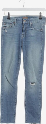 MOTHER Jeans in 24 in Blue: front