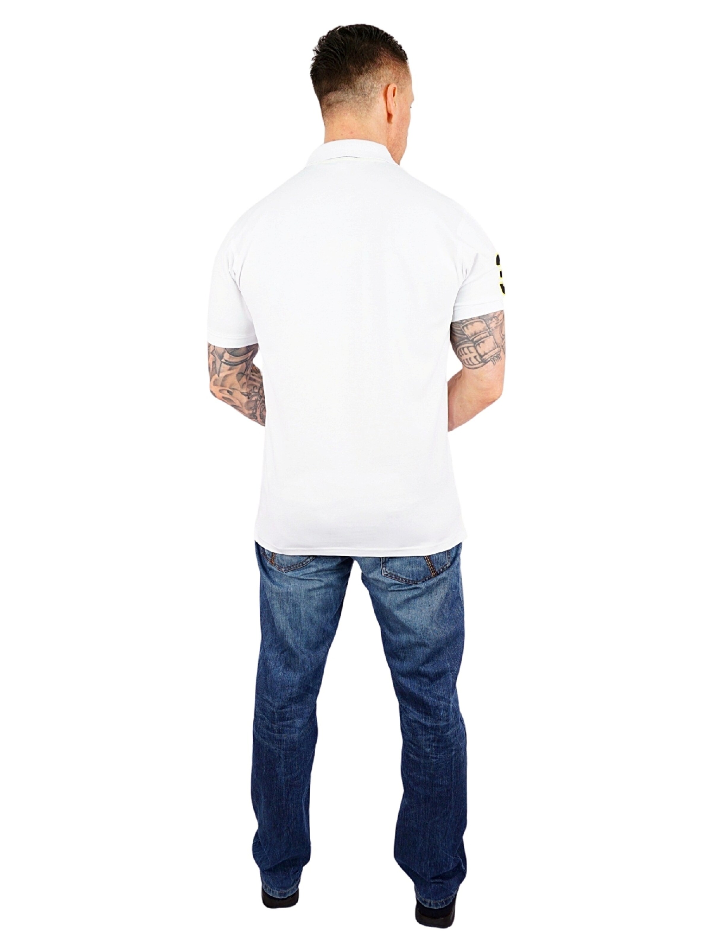 T-Shirt U.S. POLO ASSN. en blanc