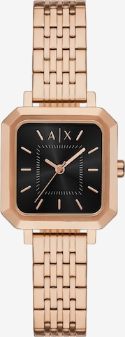 ARMANI EXCHANGE Analoginen kello värissä kulta: etupuoli