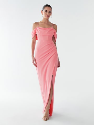 BWLDR Evening dress 'Amaliah' in Pink: front