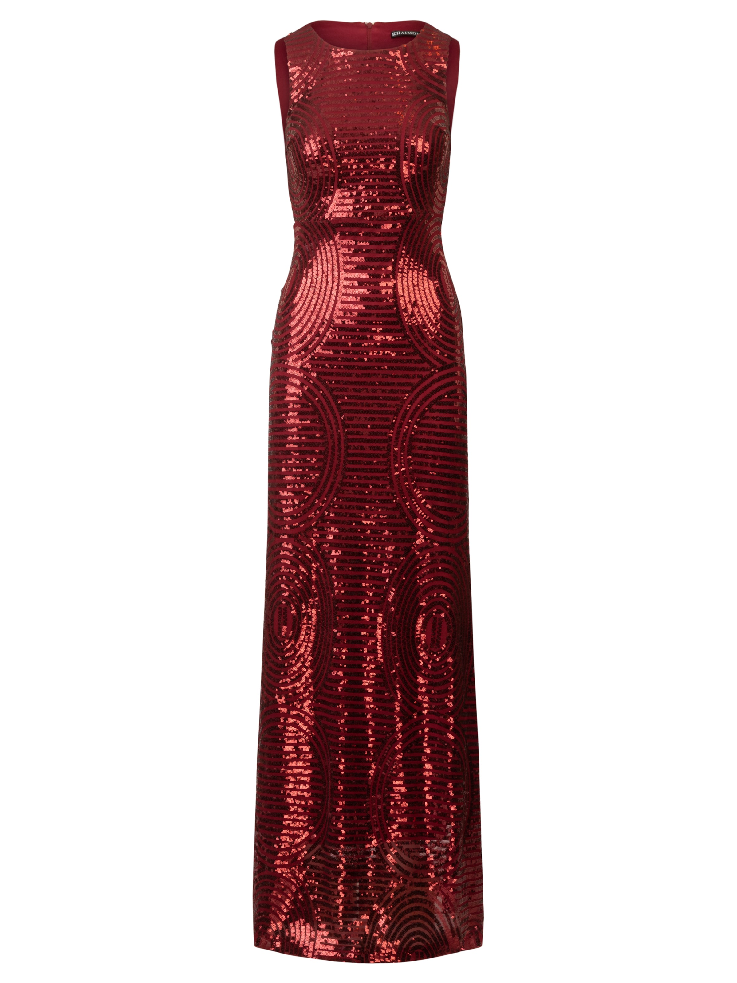 Robe de soirée Kraimod en rouge : devant