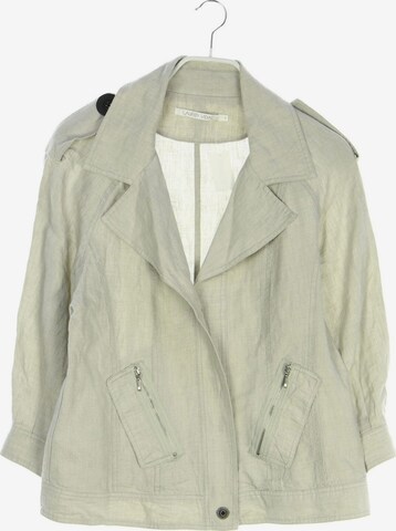 LAUREN VIDAL Jacket & Coat in M in Beige: front