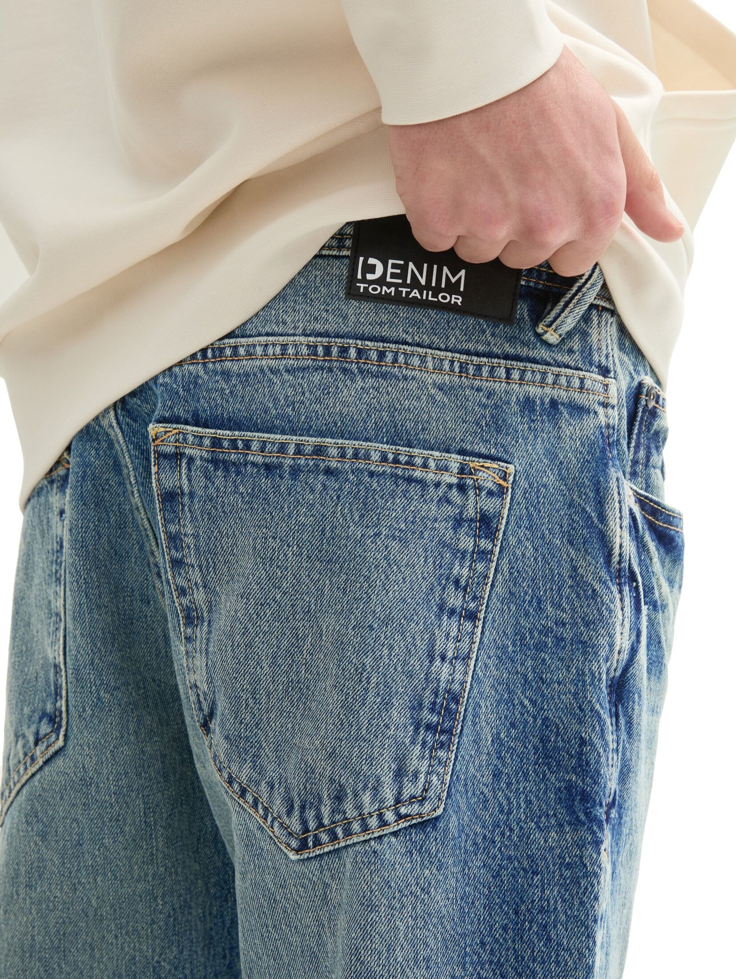 TOM TAILOR DENIM Regular Jeans 'Aedan ' in Blue