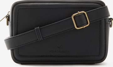 Violet Hamden Crossbody Bag in Black: front