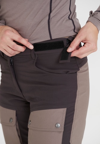 Whistler Regular Workout Pants 'LARA' in Grey