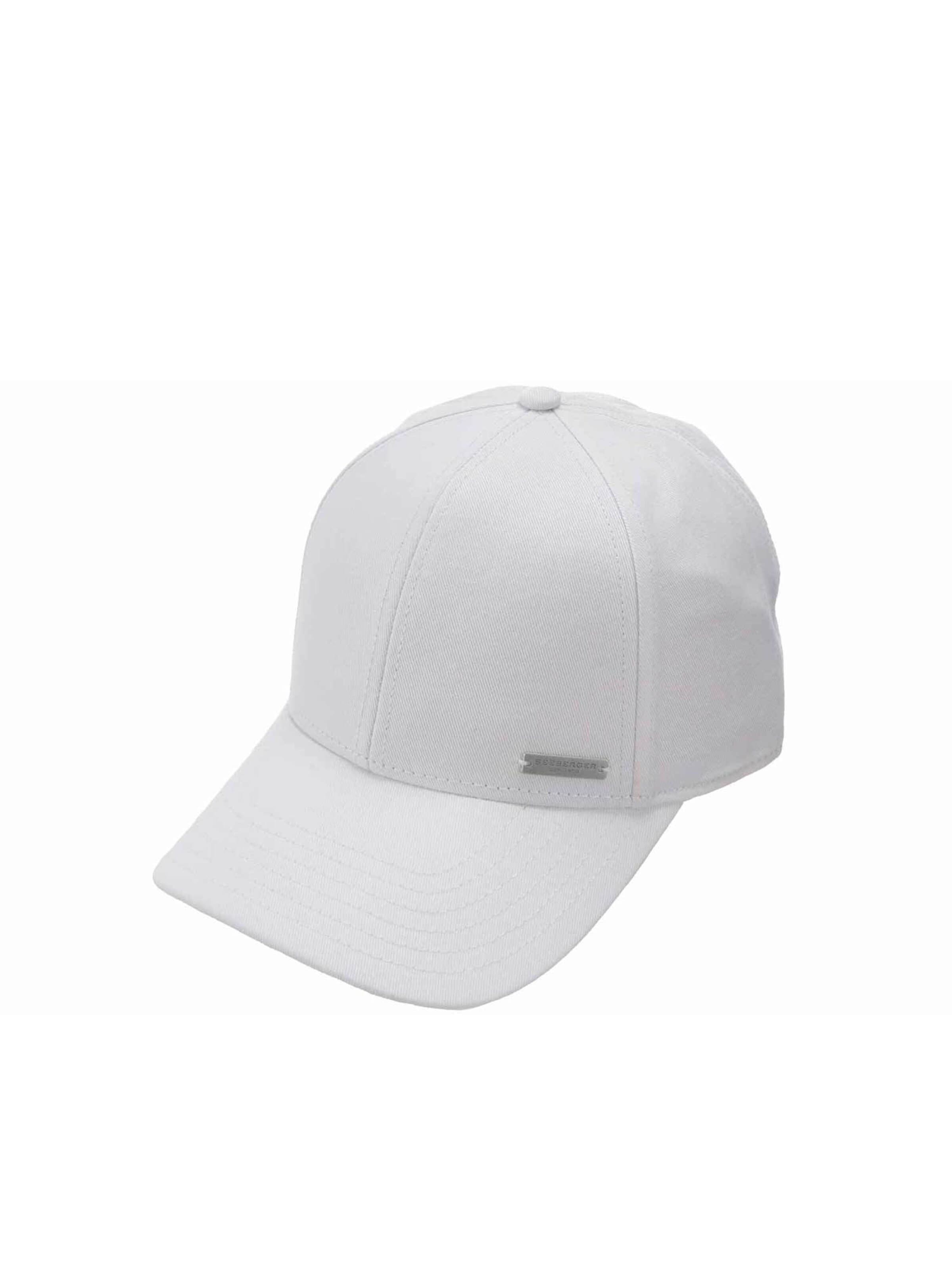 Seeberger Cap 'Cap' in White: front