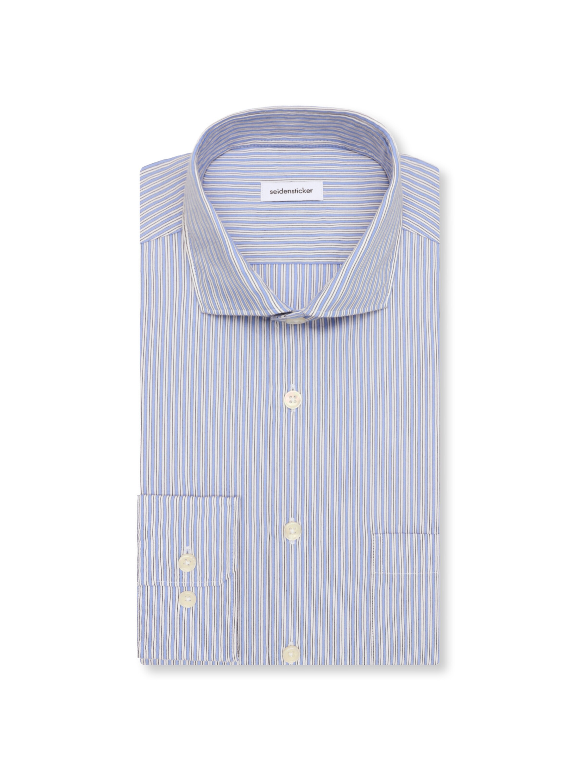 SEIDENSTICKER Regular Fit Hemd in Blau