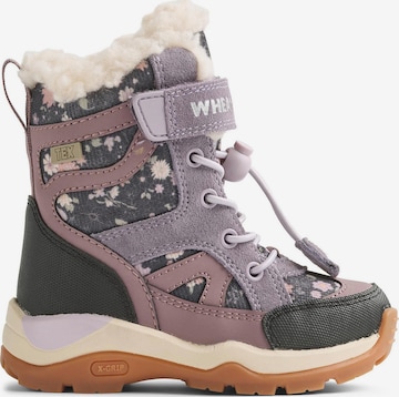 Boots da neve 'Dixie Tex' di WHEAT in lilla: frontale