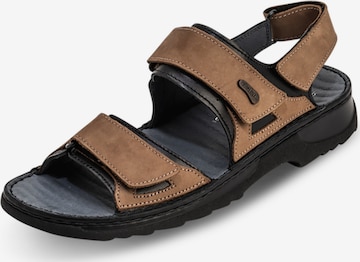 VITAFORM Sandals in Brown: front