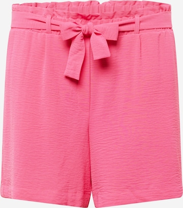 ONLY Curve Loose fit Pants 'LAVENDER METTE' in Pink: front