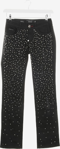 Philipp Plein Jeans in 26 in Black: front