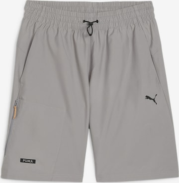 PUMA Regular Pants 'DESERT ROAD' in Grey: front