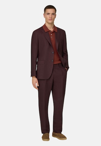 Boggi Milano Slimfit Anzug in Rot: Vorderseite
