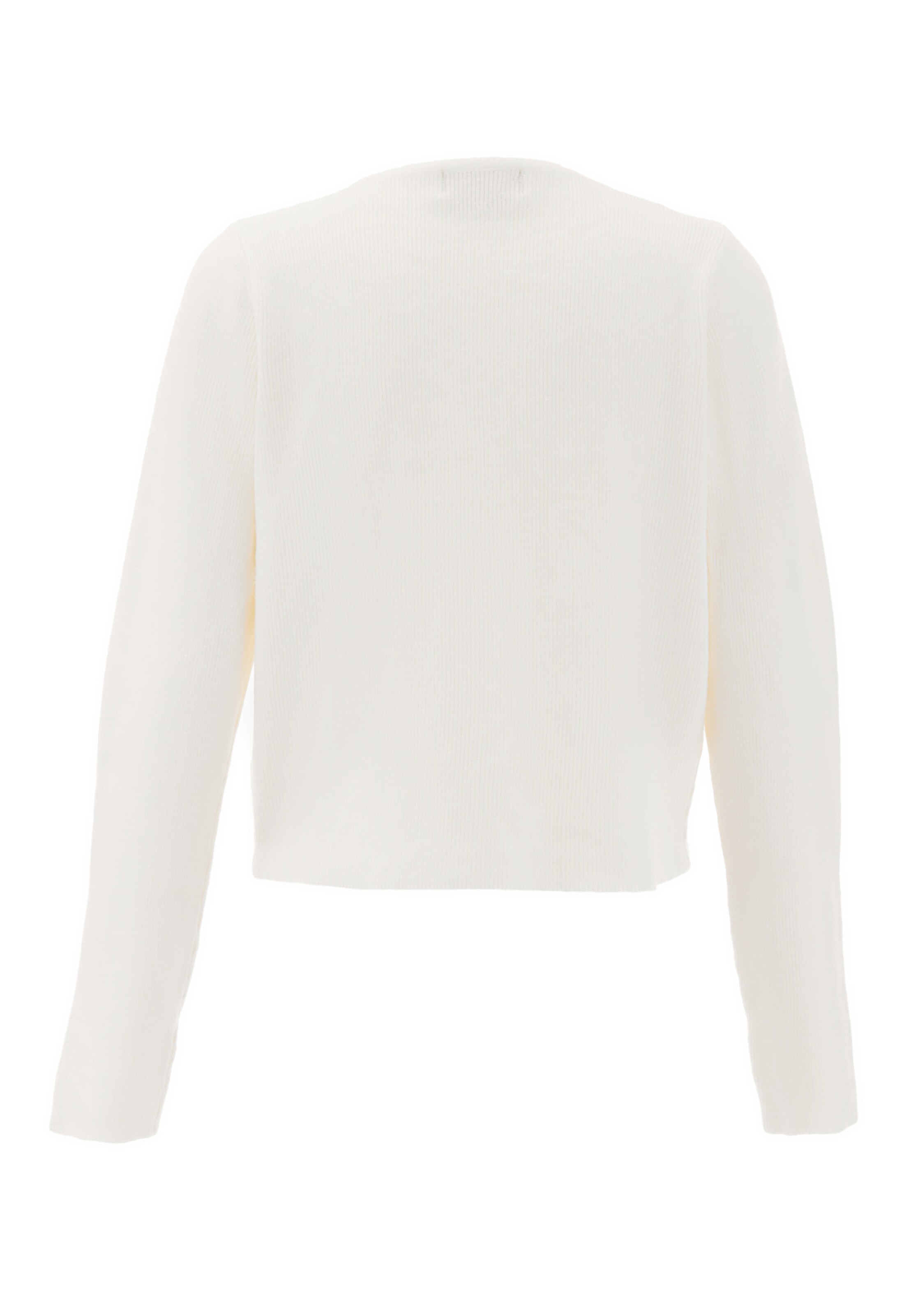 NAEMI Cardigan i hvid