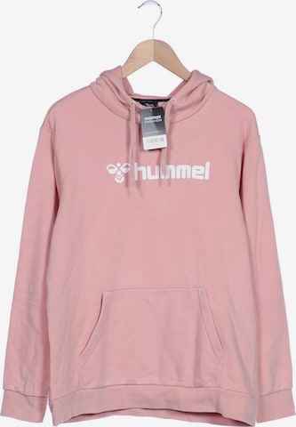 Hummel Sweatshirt & Zip-Up Hoodie in L in Pink: front