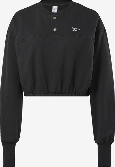 Reebok Classics Sweater majica u crna / bijela, Pregled proizvoda